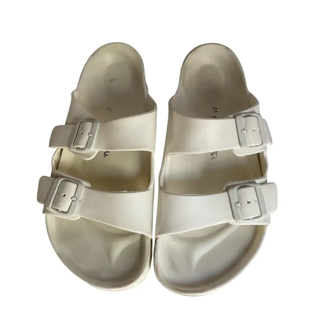 Birkenstock Arizona EVA White Sandals Women’s Size 9 Waterproof Comfort